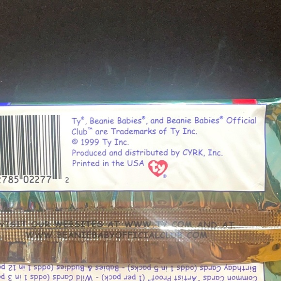 Vintage - Ty "Beanie Babies" Collector's Cards Series III 2nd Edition - 3 packs - Picture 3 of 4